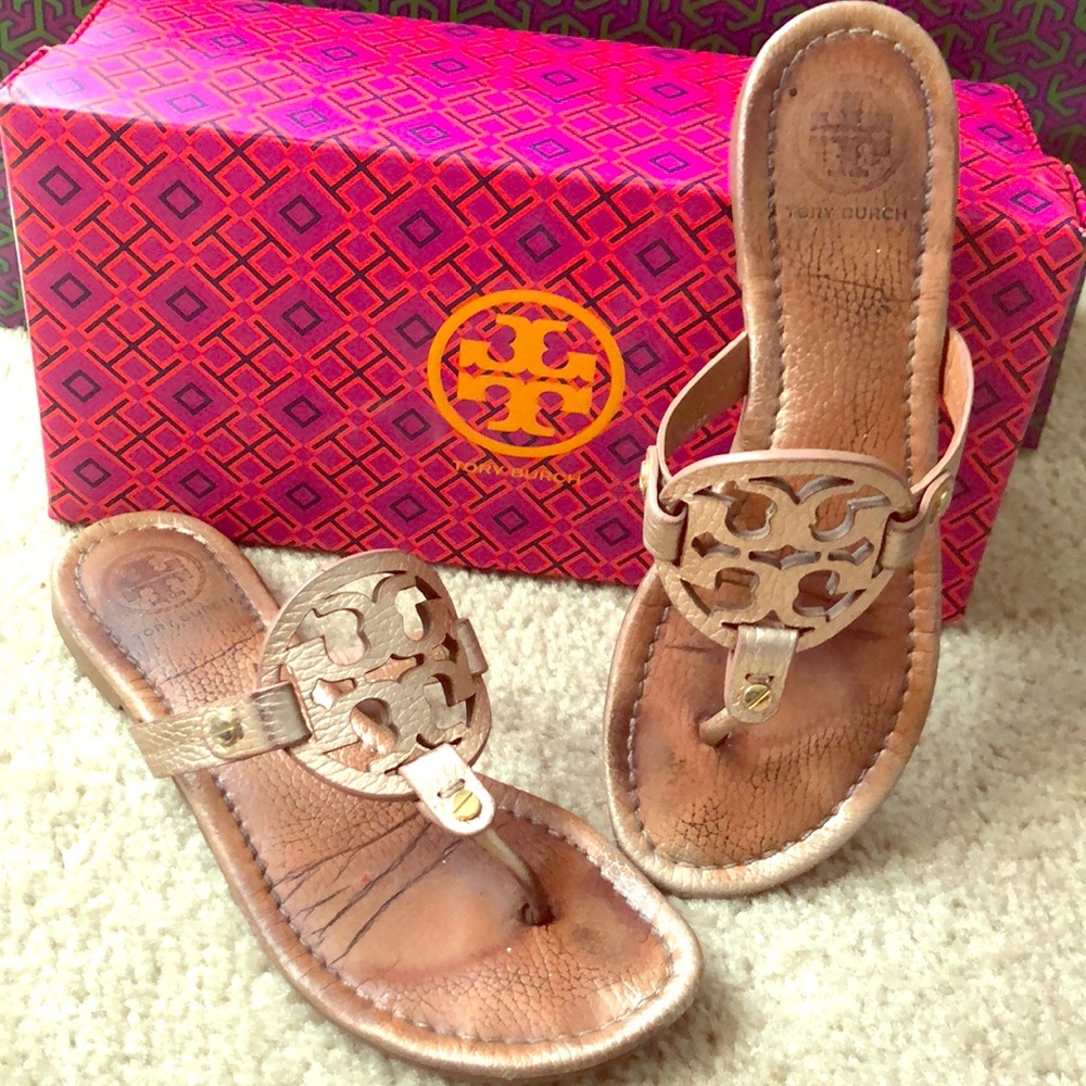 Authentic Tory Burch Miller Sandals